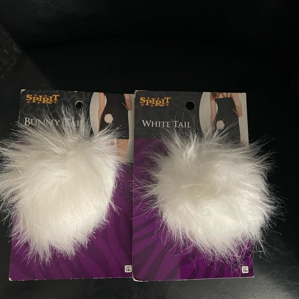 Spirit costume, white tail, two pieces